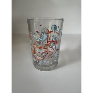 Disney World 25th Anniversary Glass Remember The Magic Hollywood Studios Tumbler